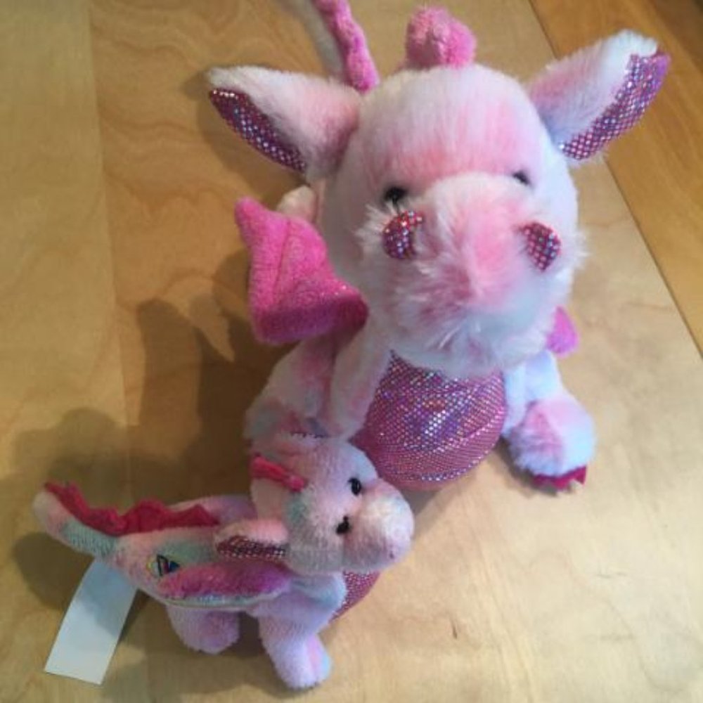 Webkinz Whimsy Dragon & Whimsy Dragon Kinz Klip